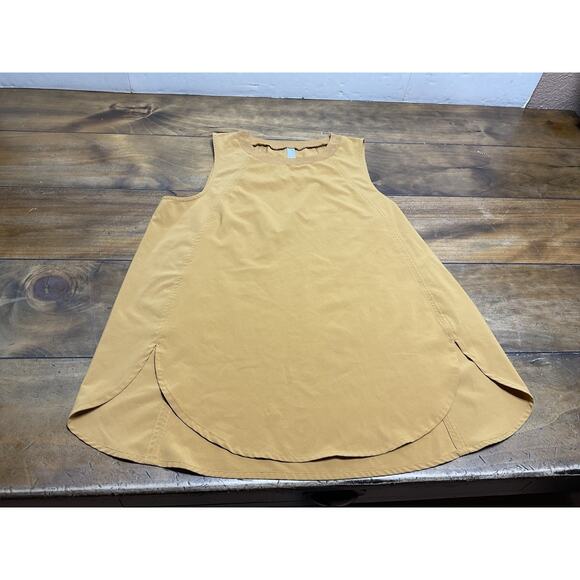 Athleta Zephyr Tank Top Women's Size Small Mustard - Picture 1 of 9